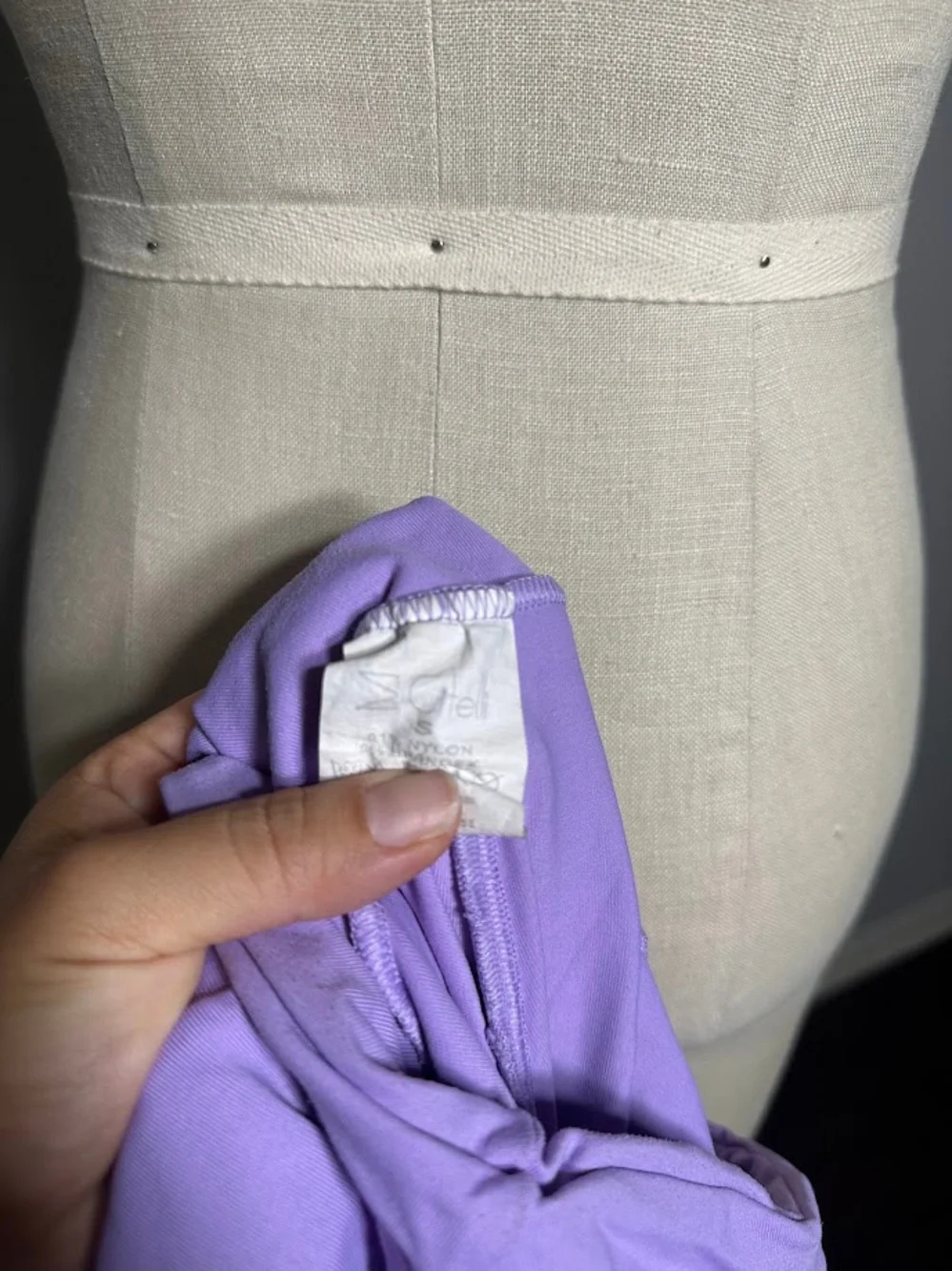 Maristella Citelli Lavender Workout Gym Set Size Small